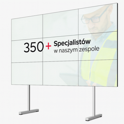 Video wall – ekran wielkoformatowy – różne warianty